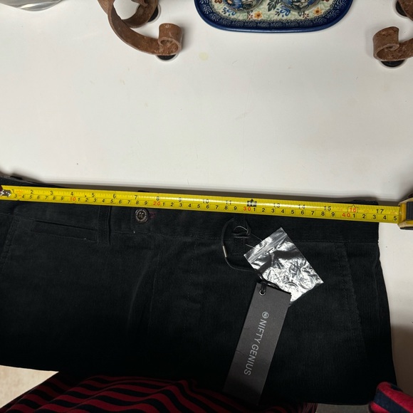 Nifty Genius “Thomas Corduroy Chinos” in Black Size 32/32 - Picture 5 of 7